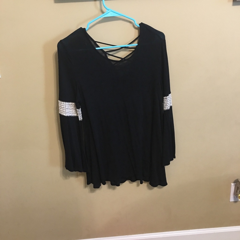 strapped-back Blouse